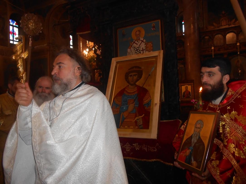 Дариха икона на Св. Георги за нашите сънародници в Тараклия