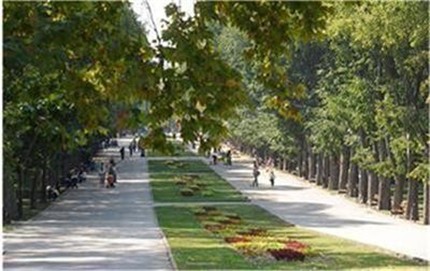 Европейски зелен кът украсява Морската градина