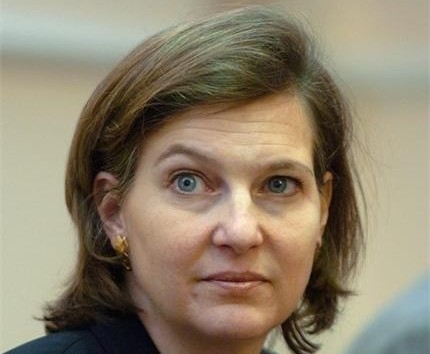 Помощник държавният секретар на САЩ Виктория Нюланд е на посещение в Русия за ситуацията в Източна Украйна