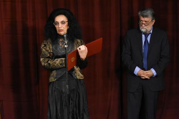 Примата на търновския театър Лина Ковачева получи наградата „Златен век” на Министерството на култура