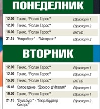 Мачовете и спортът през уикенда и празниците