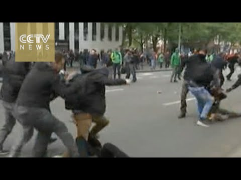 Протест в Белгия заради трудовата реформа на дясното правителство