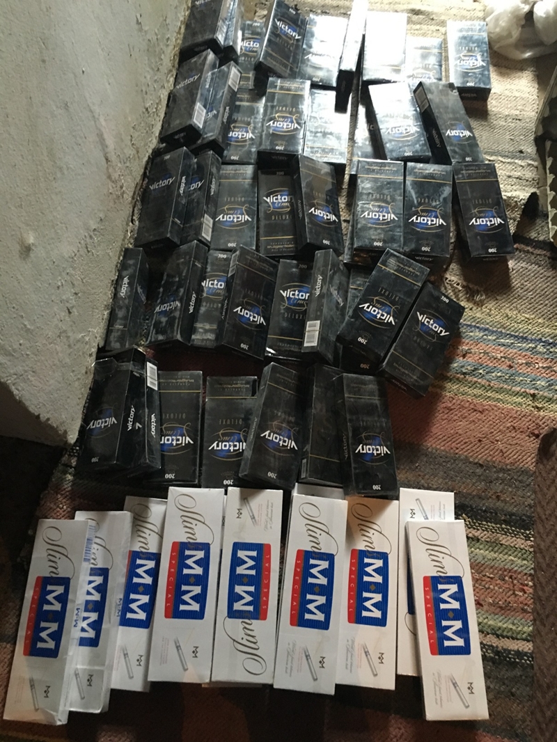 Митничари откриха контрабандни цигари, скрити под кори с яйца