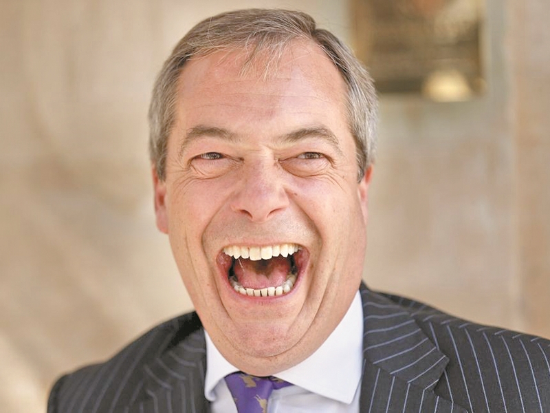 Найджъл Фарадж: Злопаметният шут