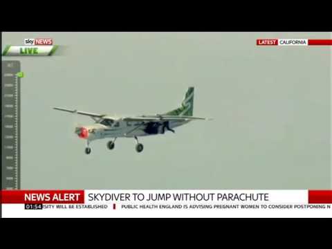 Американец скочи от 7600 метра без парашут
