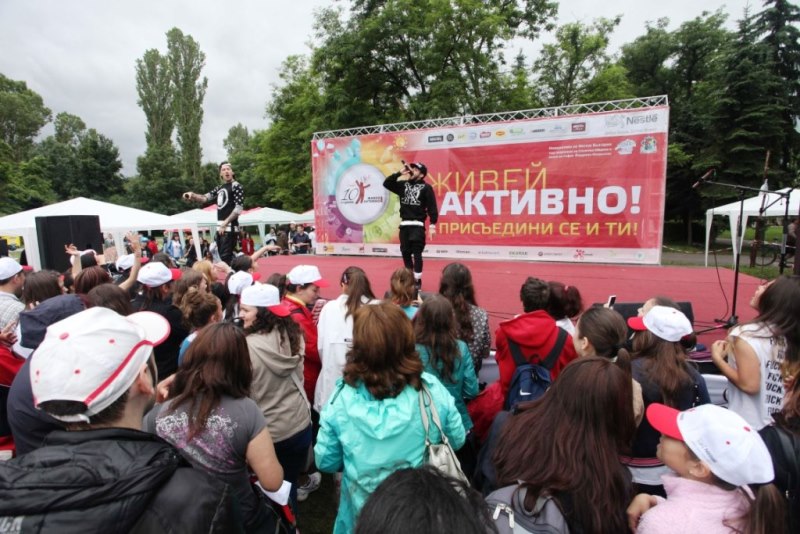 Бургас ще пее, танцува и спортува в ритъма на Живей активно!
