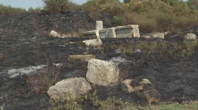 Пожар изпепели античен римски град "Улпия Ескус" край село Гиген
