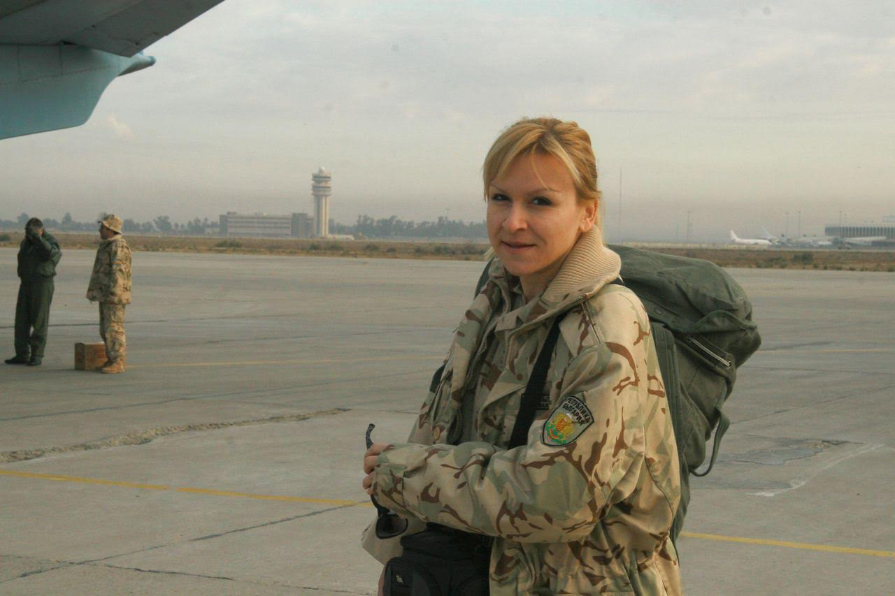 Военният репортер на Би Ти Ви Габриела Наплатанова: Журналистиката ми дава всичко
