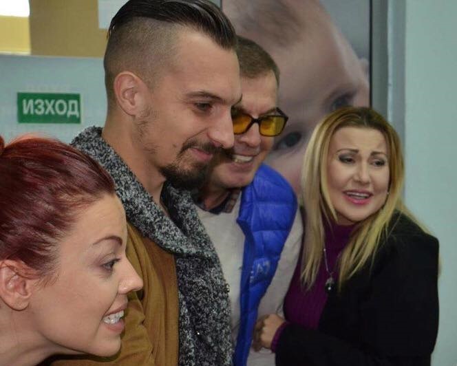 Наско Сираков и Илиана Раева станаха дядо и баба
