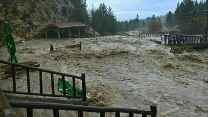 Воден ад в Банско