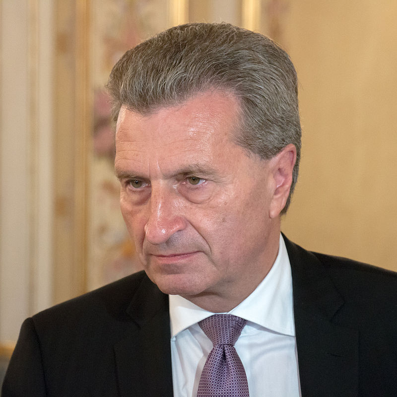 Намаляват шансовете на Гюнтер Йотингер за поста зам.-председател на ЕК