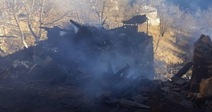Пожар горя край Смолян, пламъците обхванали 10 декара гора