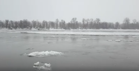 Отец Паоло Кортези засне замръзналия Дунав край Белене (видео)