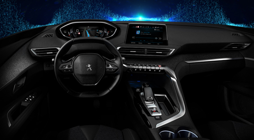 Интериор за пример в Peugeot 3008