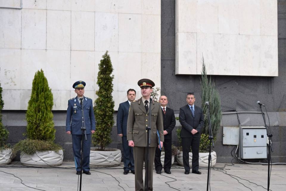 Курсант от НВУ бе удостоен с Академичната награда „3-ти март”