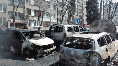Пет коли изгоряха в Бургас