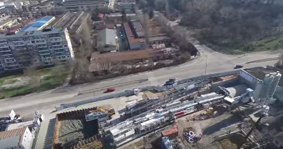Вижте докъде стигна изграждането на третия метродиаметър (ВИДЕО)