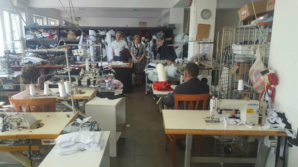 Менда Стоянова и Атанас Ташков посетиха фирми в индустриална зона "Тракия"