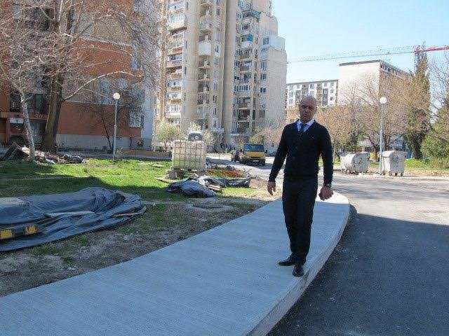 Благоустрояват възлови улици в жк "Тракия" в Пловдив