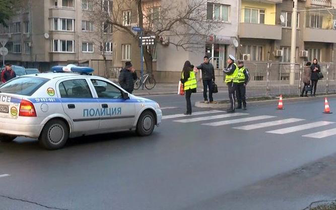 Санкционираха 48 пешеходци при полицейска операция в Търново