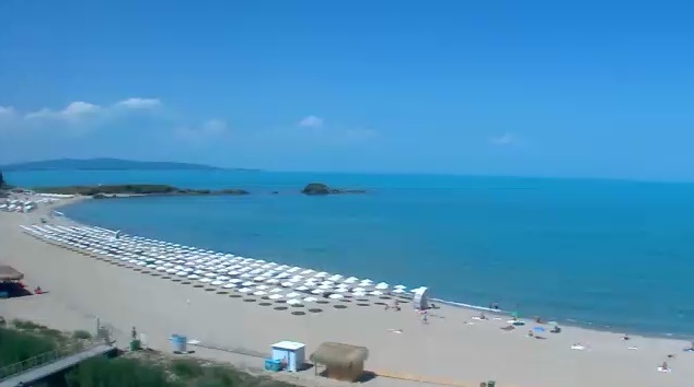 Вижте тюркоазения цвят на Черно море (СНИМКИ)