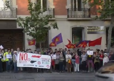 Протестиращи в Мадрид искат правителството да изпълни ангажимента си за квотното разпределение на мигранти