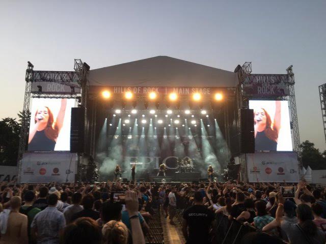 15 000 куфеят на фестивала „Hills of Rock 2017” в Пловдив