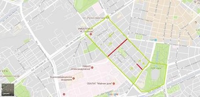 Махали паветата от бул. ”Прага” заради линейките и шума