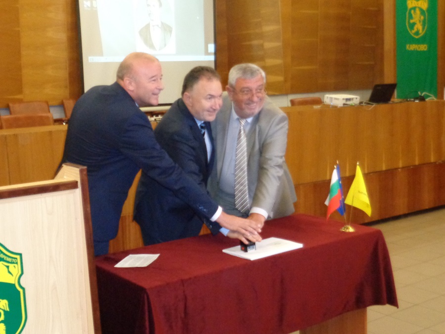 В Карлово валидираха пощенска карта, посветена на 180 – годишнината от рождението на Васил Левски