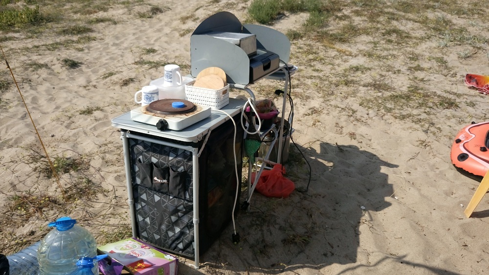 Елтабло - самоделка откриха на плажа "Корал" (СНИМКИ)