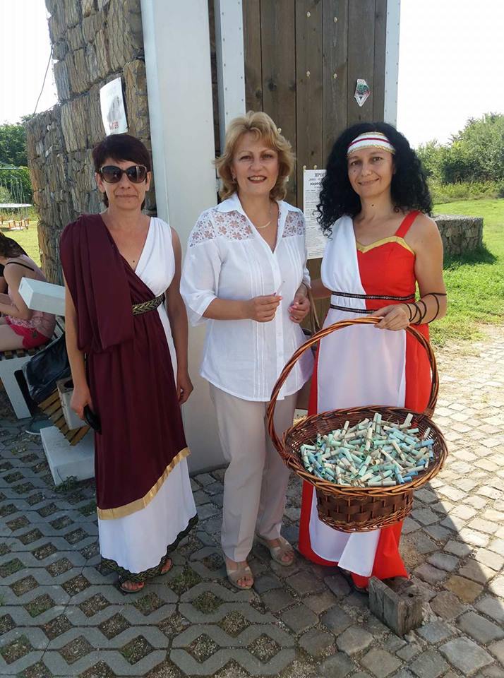 Антични възстановки на фестивала "Нике-играта и победата"