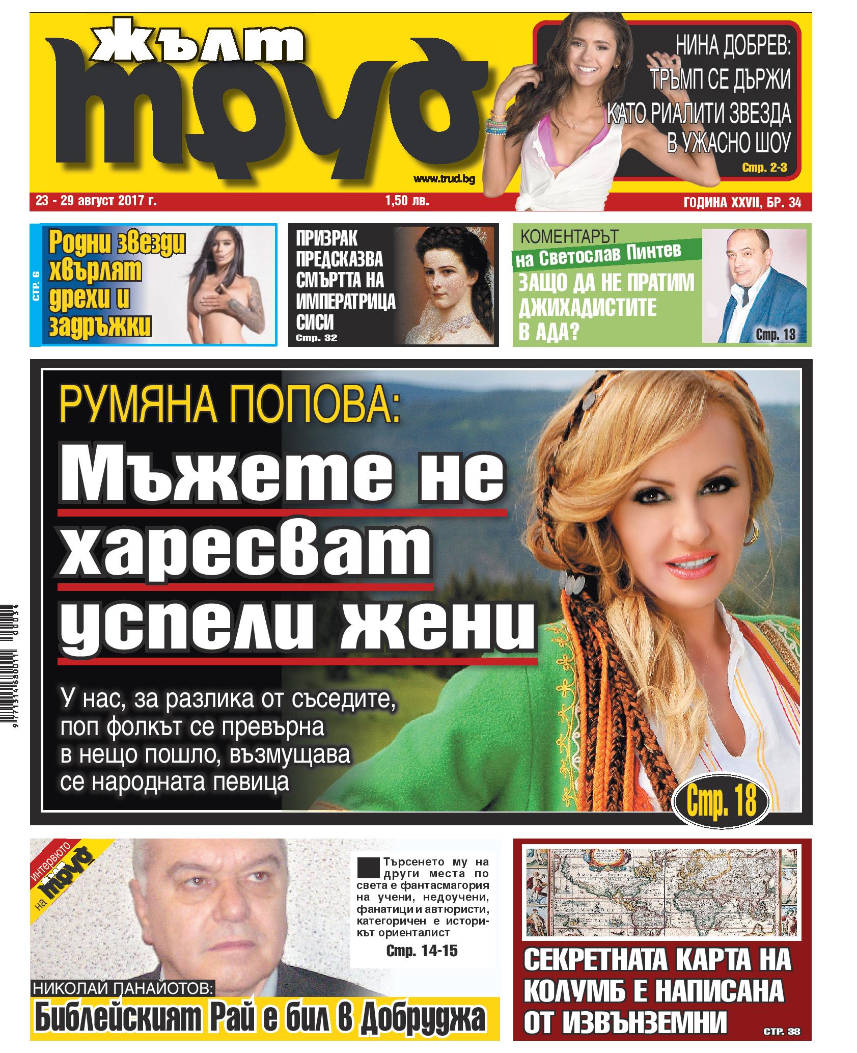 Румяна Попова:  Мъжете не харесват успели жени