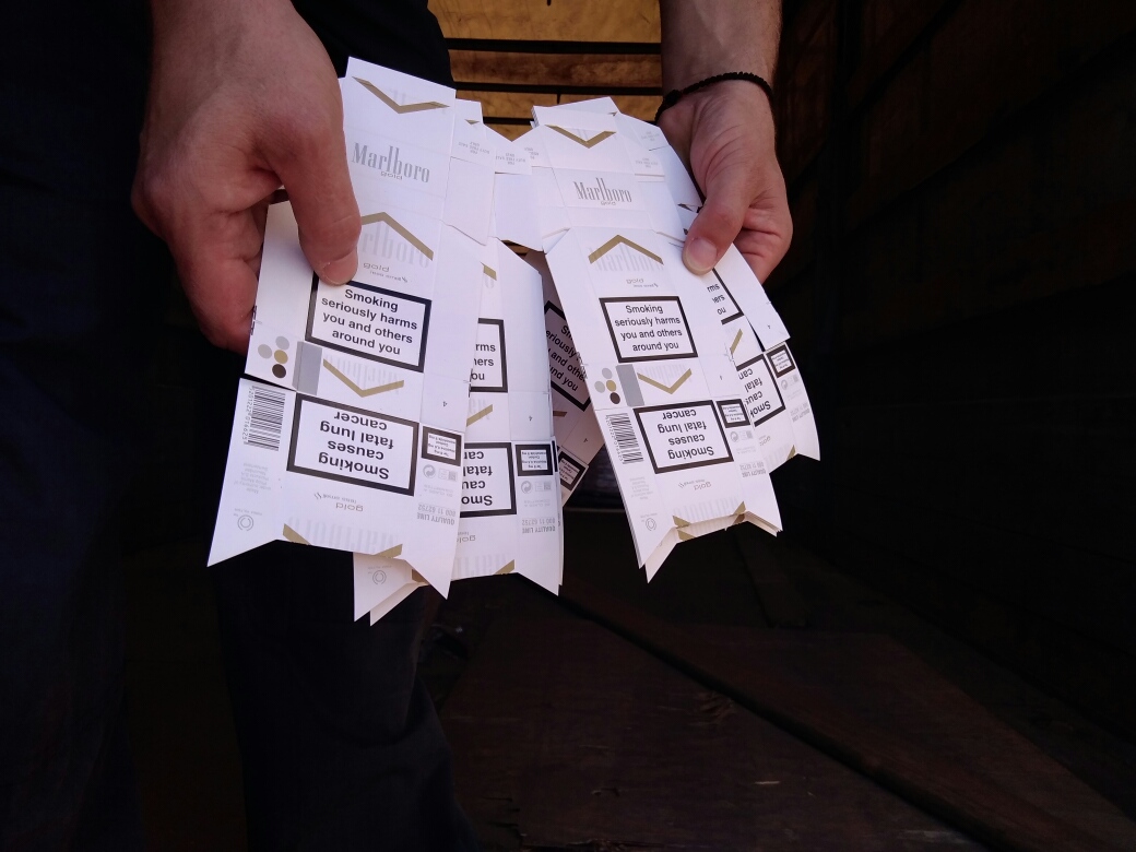 20 палета с картонени опаковки за цигари задържаха на Дунав мост 1