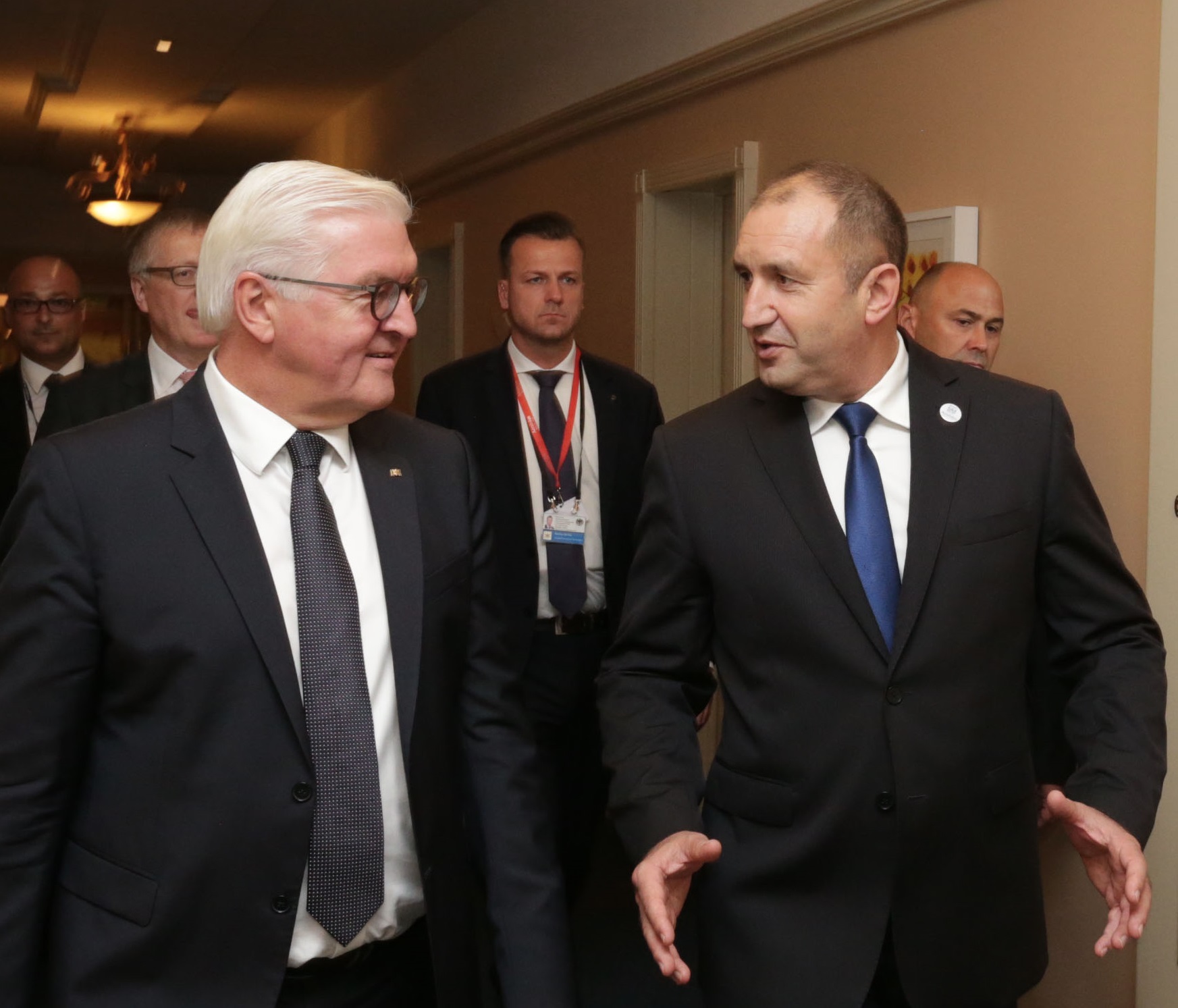 Германският президент Щайнмайер към Румен Радев: Ще подкрепим България за гарантиране на сигурността на външната граница на ЕС