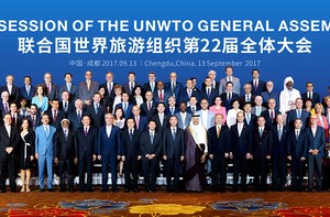 Негово Величество  Симеон II участва в 22 –та Генерална асамблея на Световната организация по туризъм /UNWTO/