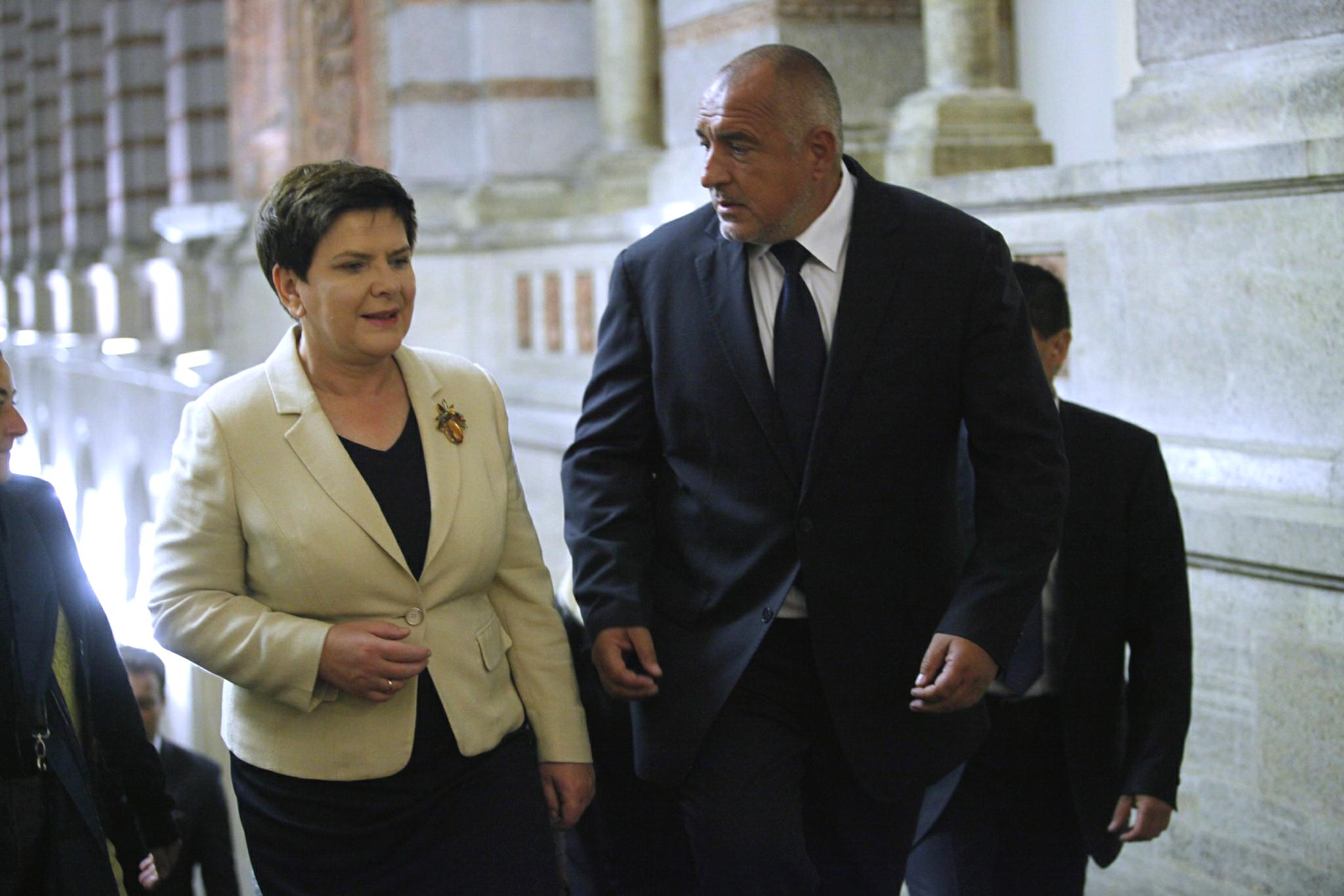 Премиерът на Полша Беата Шидло благодари на България за добрата защита на границата на ЕС