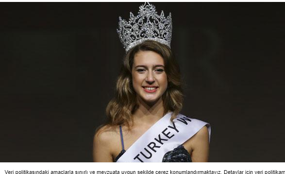 Отнеха титлата на Мис Турция заради туит за опита за преврат