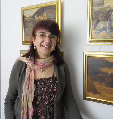 Сливен изпрати художничката Даниела Ненчева