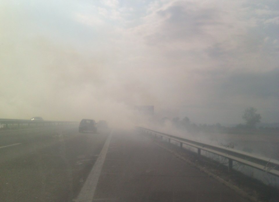 Мъгла затруднява движението по АМ "Хемус"