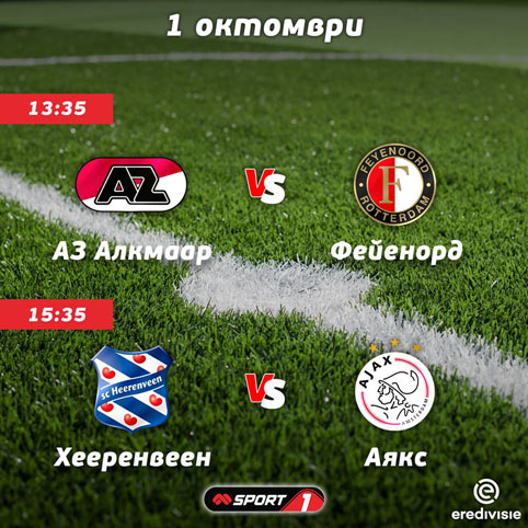 Футбол от Холандия и Русия през уикенда по спортните канали на Мтел