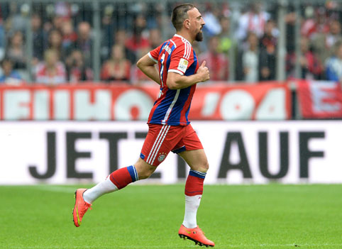 Рибери срещна Малкия дявол