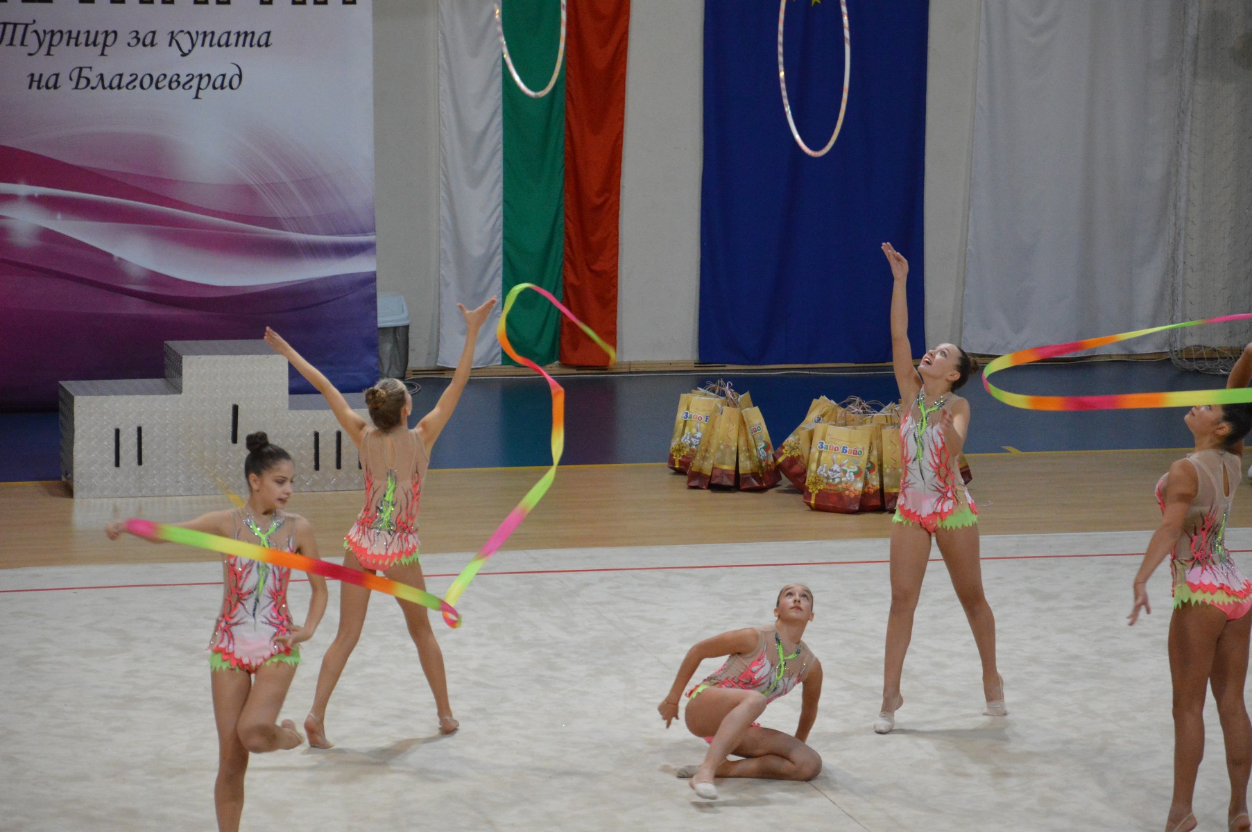 Грациите от клуб по художествена гимнастика „Левски-Триадица“ са големите финалисти в турнира „Купите на кмета на община Благоевград“ (СНИМКИ)