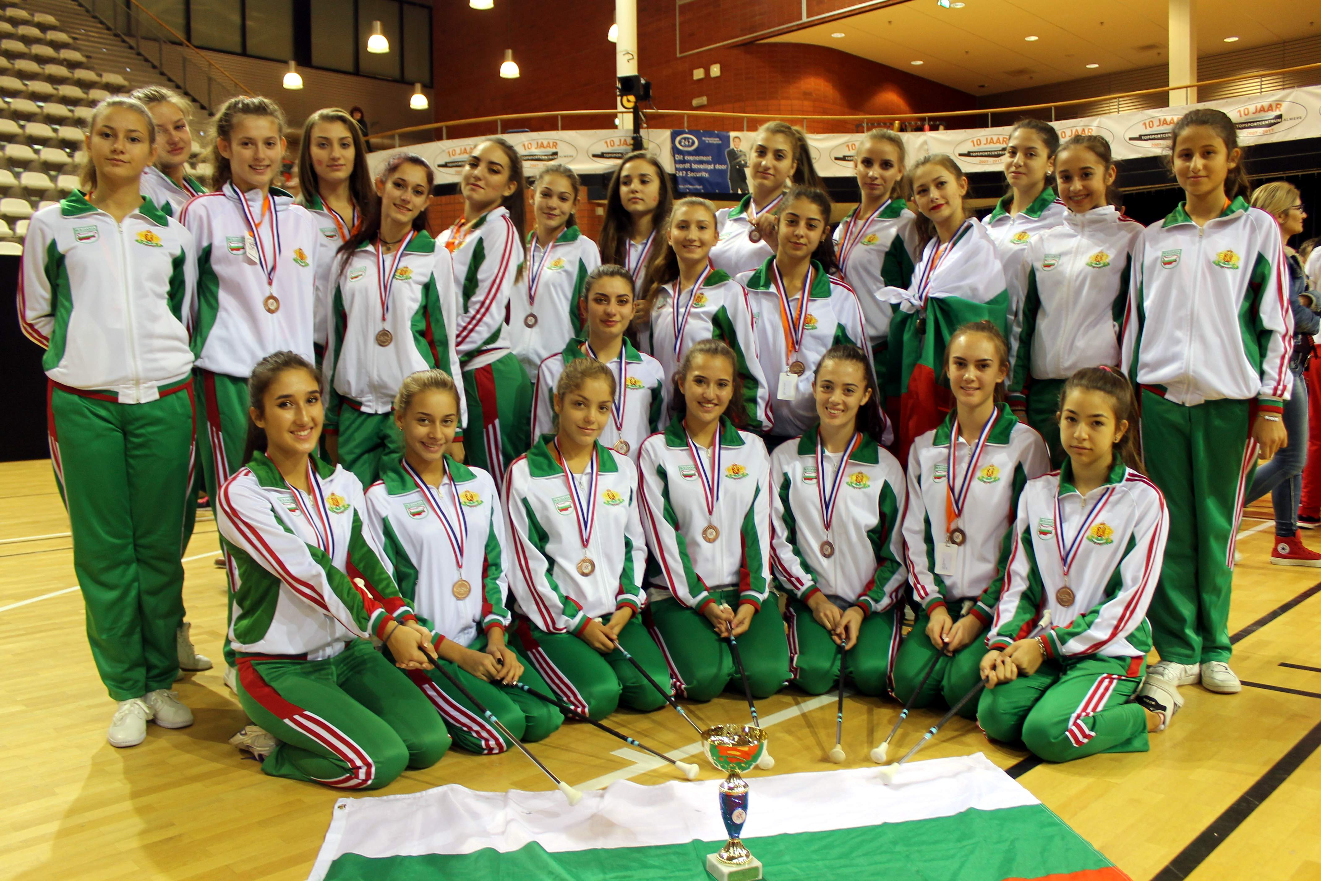 Шуменските мажоретки с бронз от Европейското