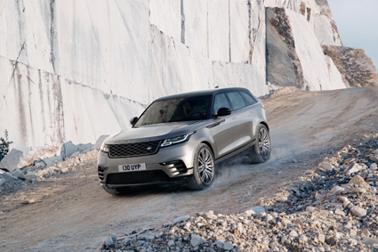 В окото на мината с новия Range Rover Velar