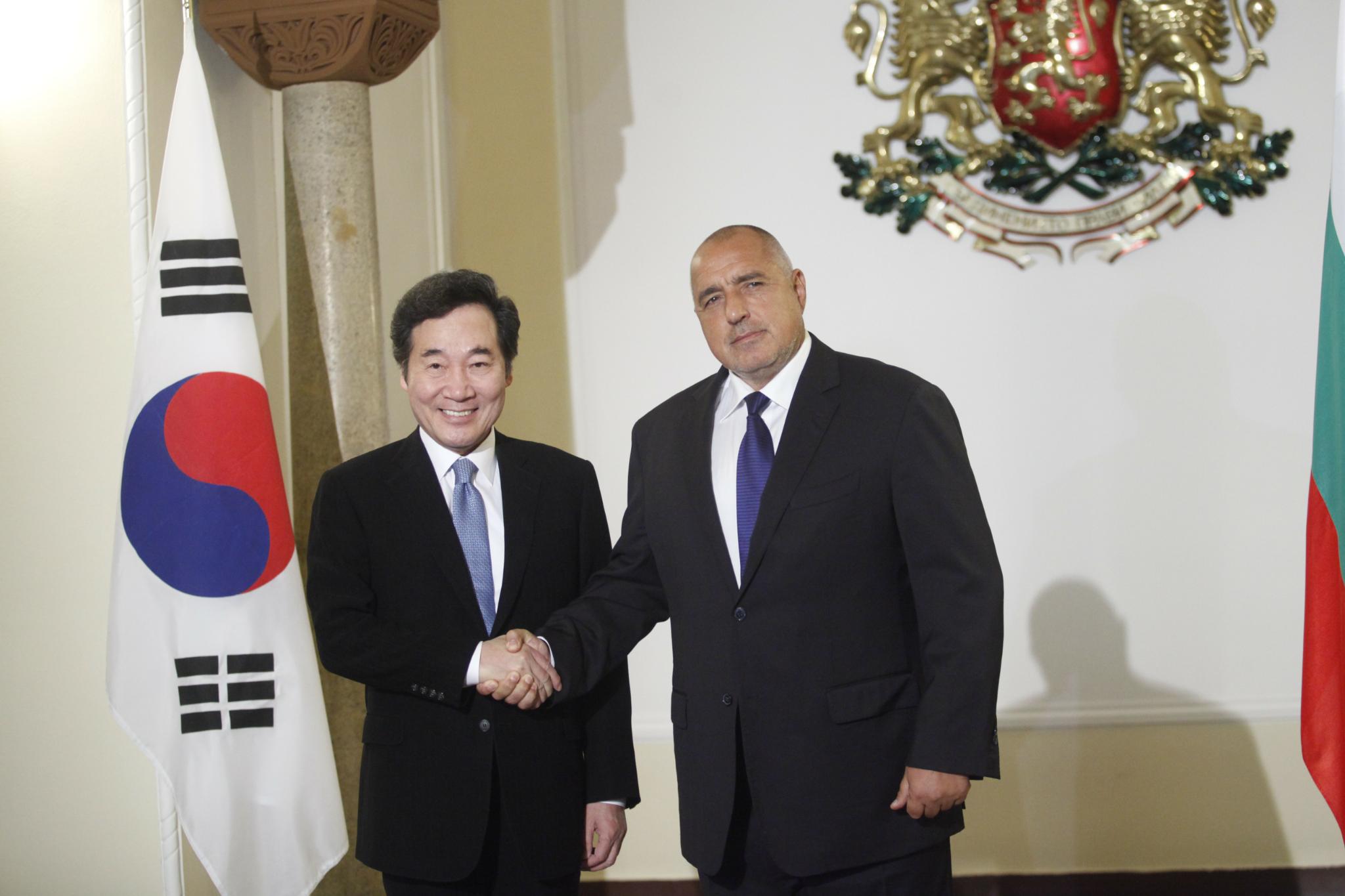 Бойко Боросов се срещна с премиера на Южна Корея (СНИМКИ)