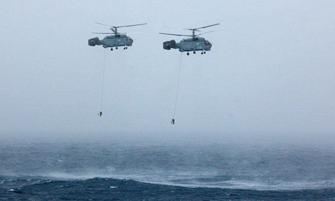 Руски хеликоптер падна край Норвегия