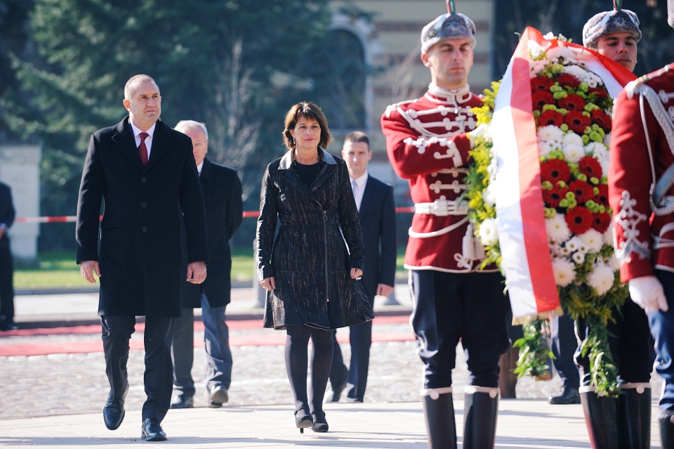 Румен Радев се срещна с президента на Швейцария Дорис Лойтхард