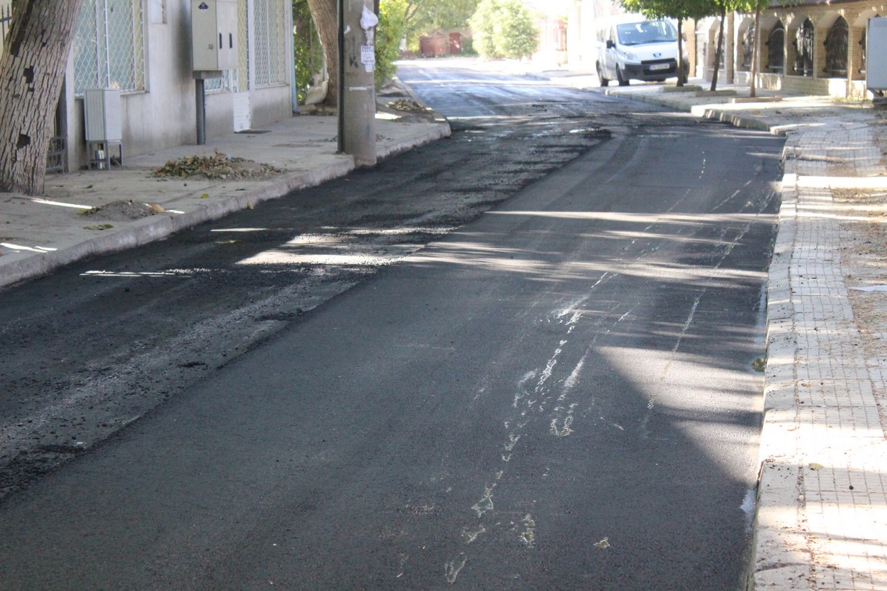 Асфалтираха още една улица в краен квартал на Пловдив