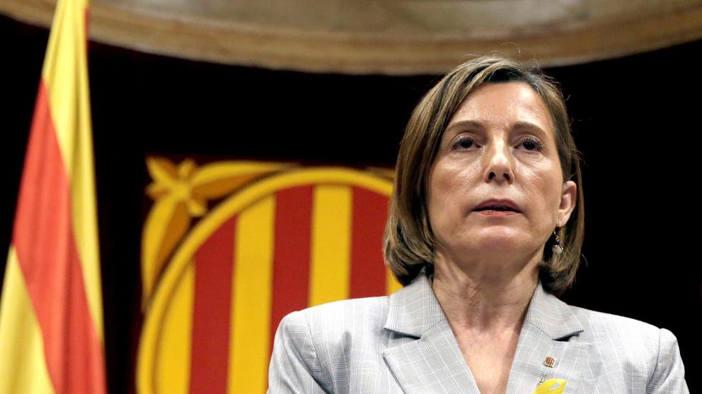 Председателката на каталунския парламент излезе от ареста срещу 150 000 евро гаранция