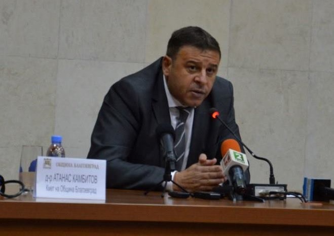 Кметът д-р Атанас Камбитов представя възможностите за инвестиции в Благоевград на икономически форум в Брюксел